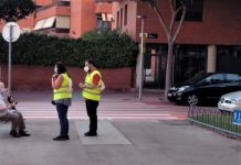 Un grupo de voluntarios se disponen a sensibilizar a la ciudadanía en evitar contagios