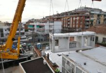 Empieza la instalación del módulo de ampliación del CAP Lluís Millet