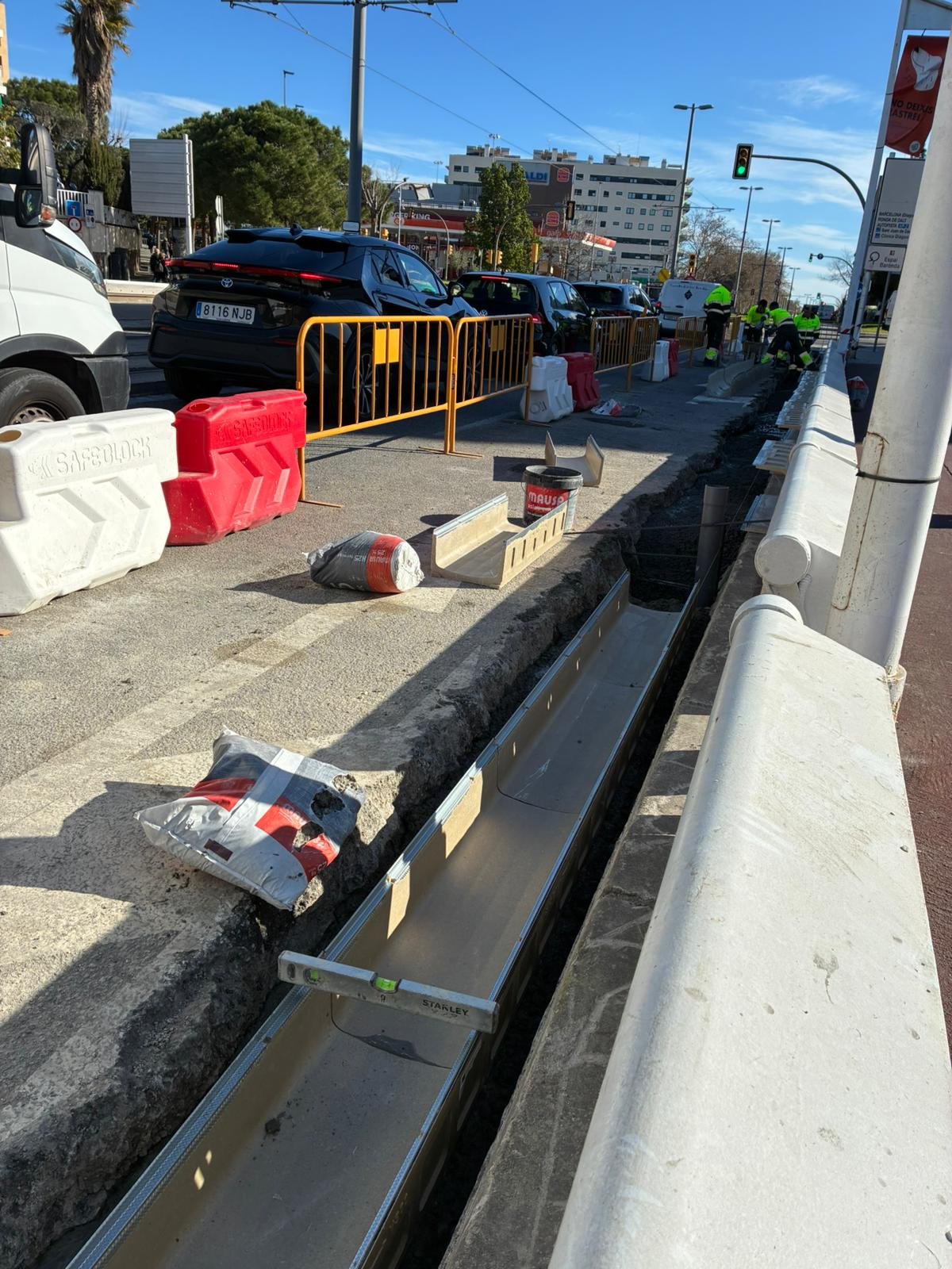 Actualización sobre las obras del Puente de Esplugues: reapertura del carril en los próximos días